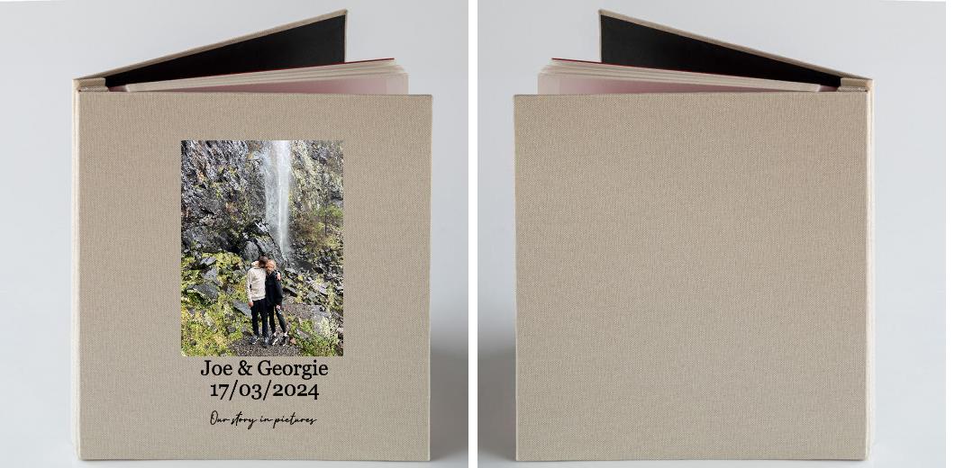 Photo Album: Self Adhesive -Fabric Cover