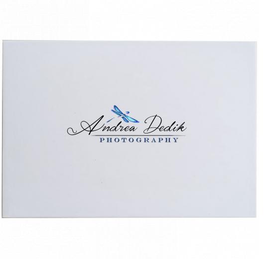Black or White Print Box with FREE Lid Printing - Can hold 6x4" or 7x5" photos.