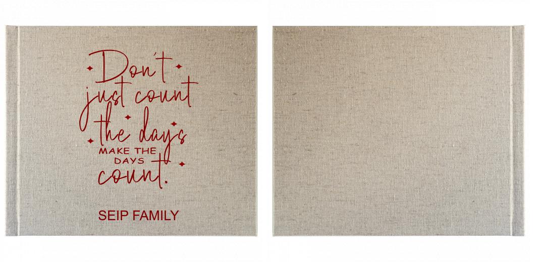 Matted Photo Album: 10x8&#34; 10 Photo HORIZONTAL