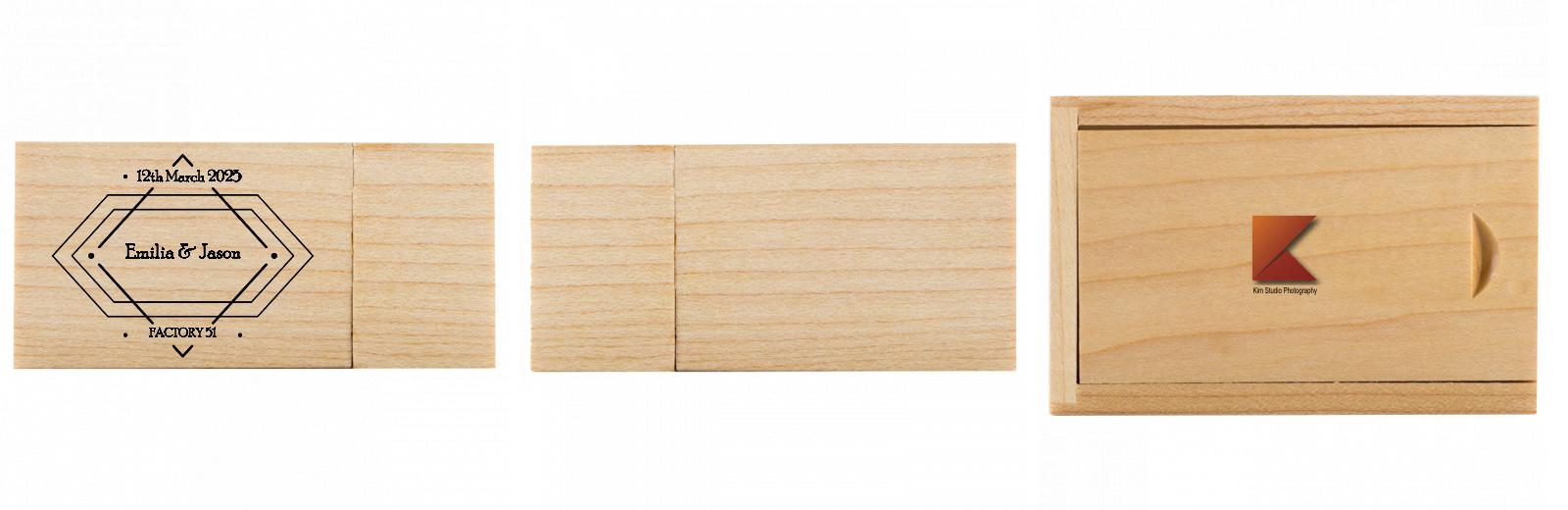 Rectangle USB with slide top box The Photographer's Toolbox PD Custom Product  The Photographer's Toolbox