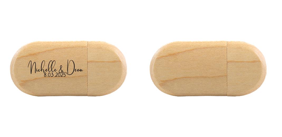 Oval USB Without Box The Photographer's Toolbox PD Custom Product  The Photographer's Toolbox