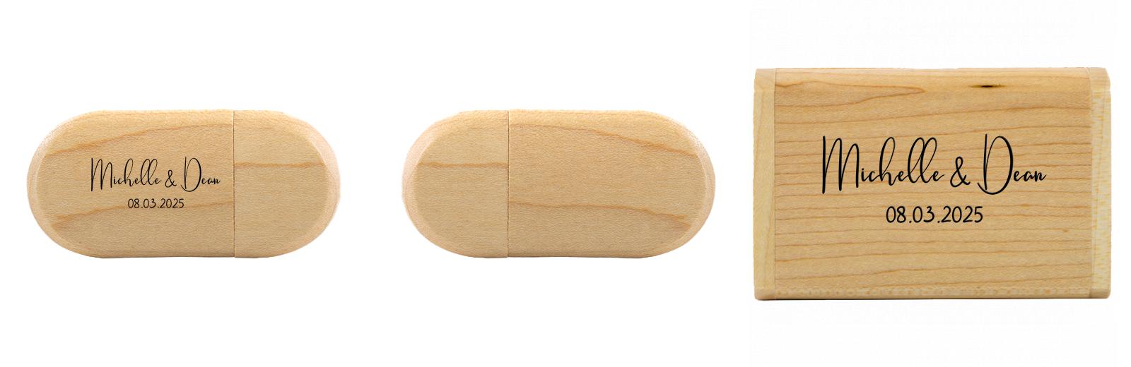 Oval USB with flip top box The Photographer's Toolbox PD Custom Product  The Photographer's Toolbox