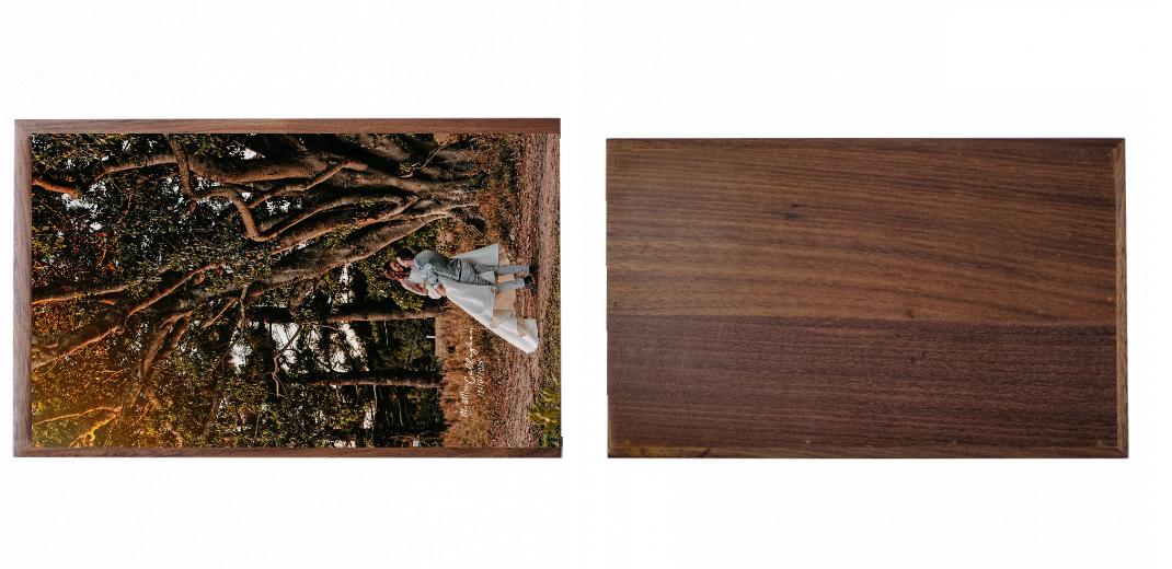 Wooden Box - Rectangle &#39;Walnut&#39; (Can hold 6x4&#34; or 7x5&#34; photos) The Photographer's Toolbox PD Custom Product  The Photographer's Toolbox