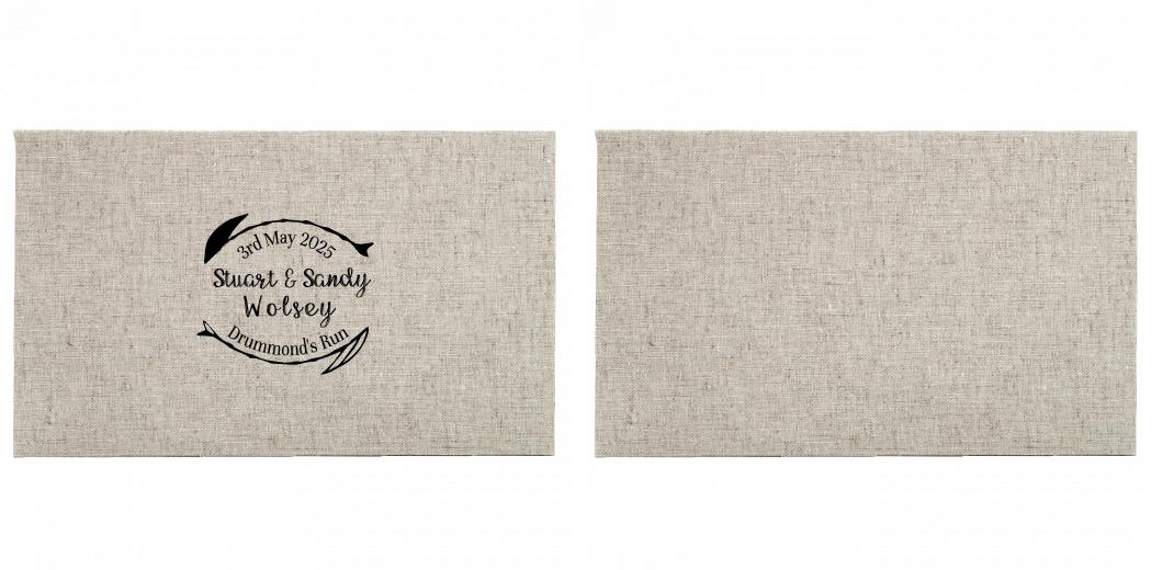 Fabric Print Box With 2 Areas - Can hold 6x4&#34; & 7x5&#34; photos. The Photographer's Toolbox PD Custom Product  The Photographer's Toolbox