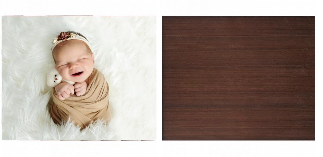 Wooden Box - Large Rectangle &#39;Walnut&#39; (Can hold 6x4&#34;, 7x5&#34;, 6x8&#34;, 10x8&#34; photos) The Photographer's Toolbox PD Custom Product  The Photographer's Toolbox