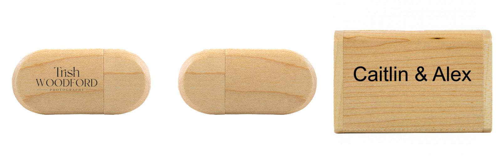 Oval USB with flip top box The Photographer's Toolbox PD Custom Product  The Photographer's Toolbox