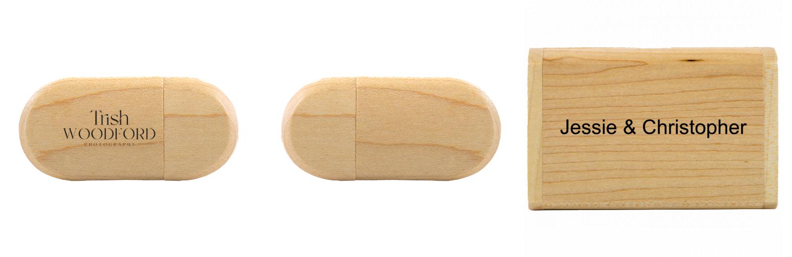 Oval USB with flip top box The Photographer's Toolbox PD Custom Product  The Photographer's Toolbox