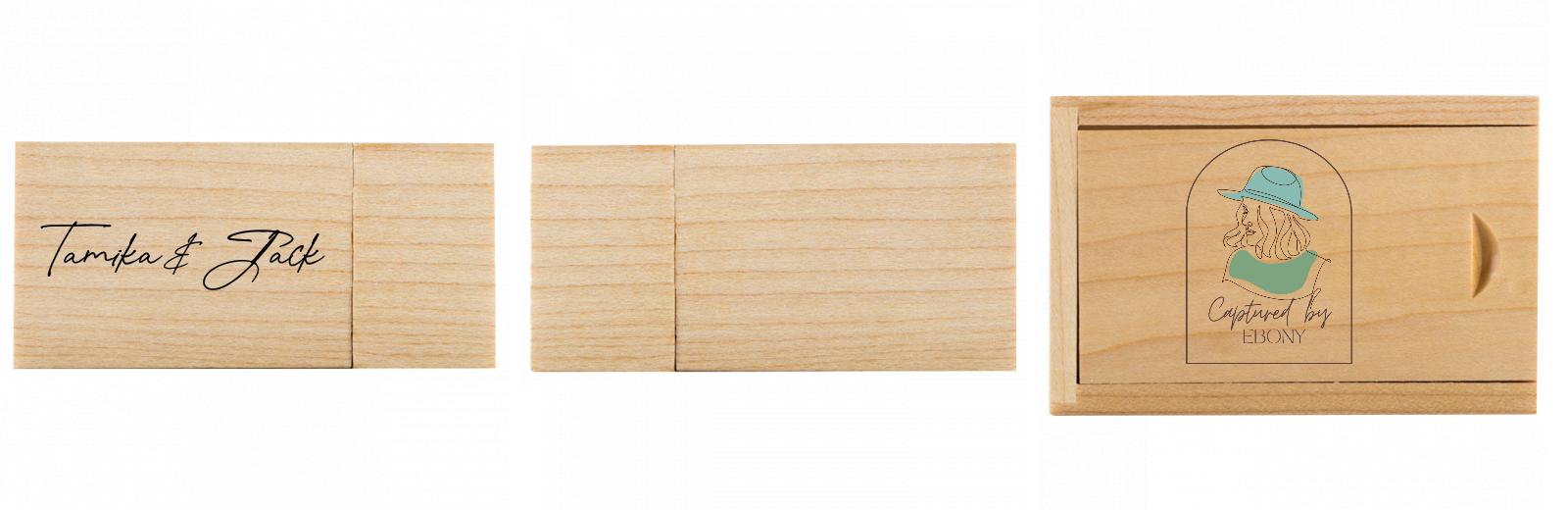 Rectangle USB with slide top box The Photographer's Toolbox PD Custom Product  The Photographer's Toolbox