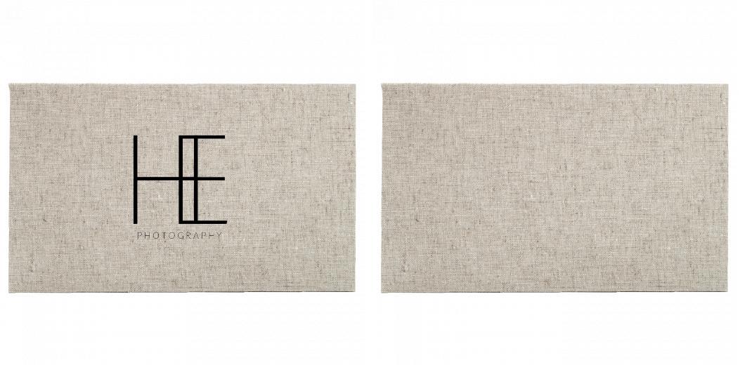 Fabric Print Box With 2 Areas - Can hold 6x4&#34; & 7x5&#34; photos. The Photographer's Toolbox PD Custom Product  The Photographer's Toolbox