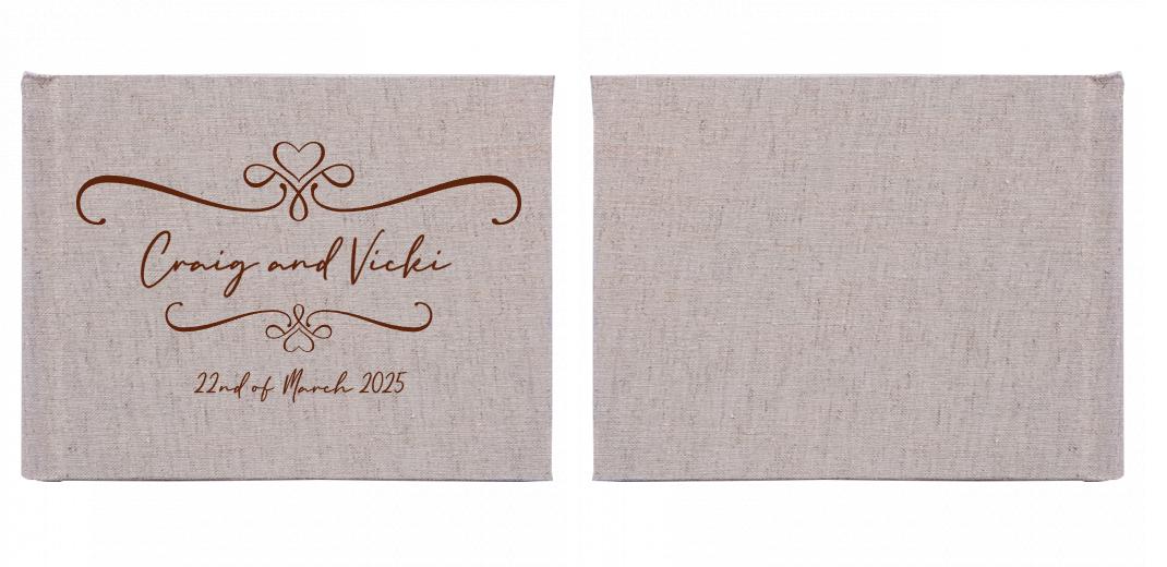 Matted Photo Album: 7X5&#34; - 20 Photo - HORIZONTAL The Photographer's Toolbox PD Custom Product  The Photographer's Toolbox