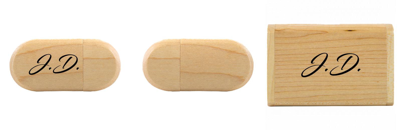 Oval USB with flip top box The Photographer's Toolbox PD Custom Product  The Photographer's Toolbox