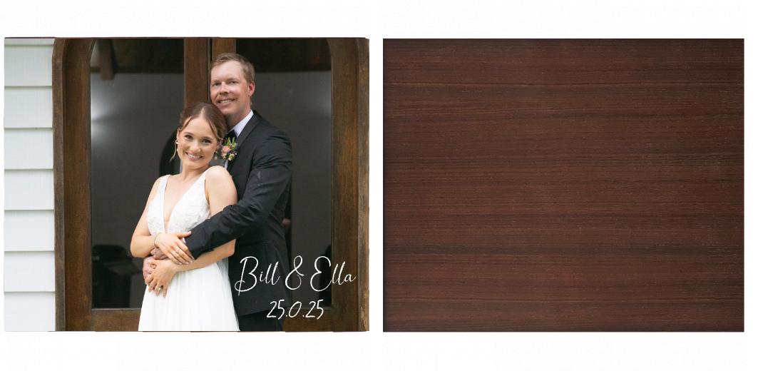 Wooden Box - Large Rectangle &#39;Walnut&#39; (Can hold 6x4&#34;, 7x5&#34;, 6x8&#34;, 10x8&#34; photos) The Photographer's Toolbox PD Custom Product  The Photographer's Toolbox