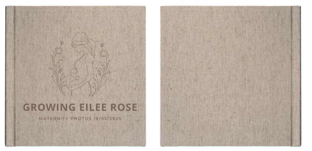 Matted Photo Album - SQUARE - 20 photos The Photographer's Toolbox PD Custom Product  The Photographer's Toolbox