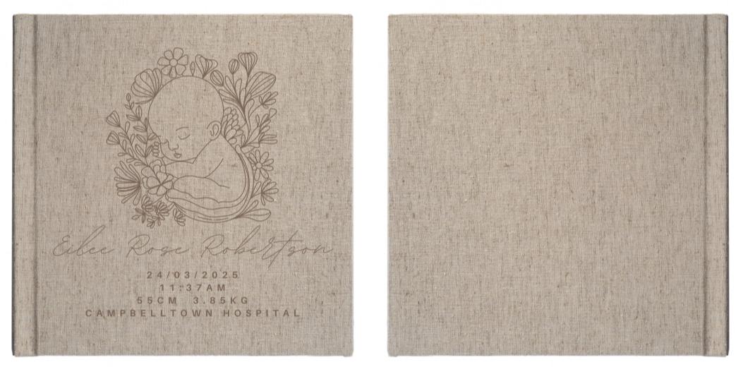 Matted Photo Album - SQUARE - 20 photos The Photographer's Toolbox PD Custom Product  The Photographer's Toolbox