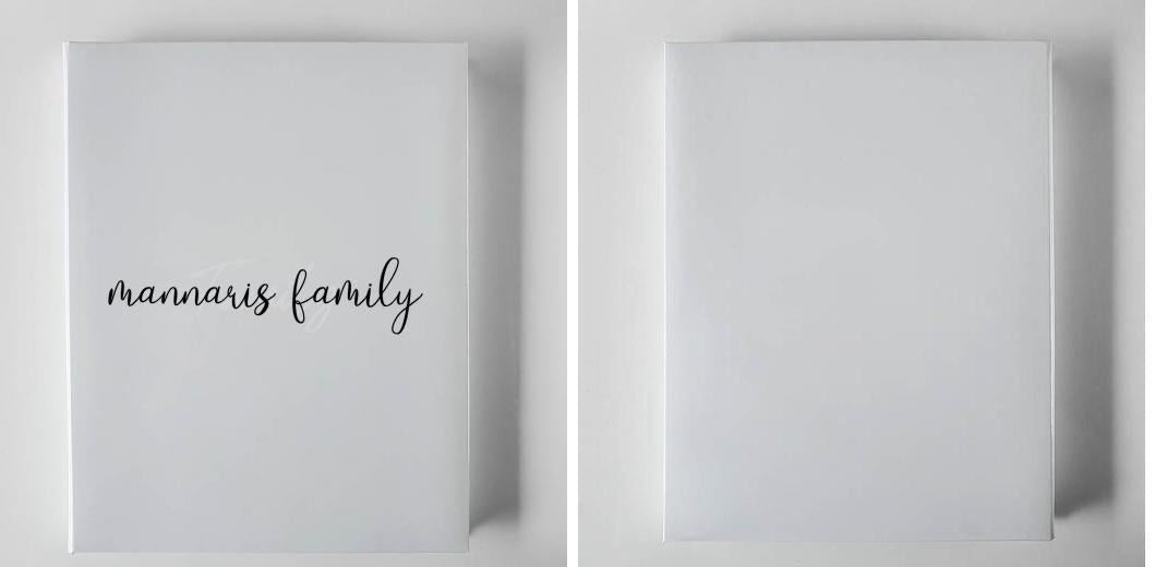 Photo Album: White Self Adhesive The Photographer's Toolbox PD Custom Product  The Photographer's Toolbox