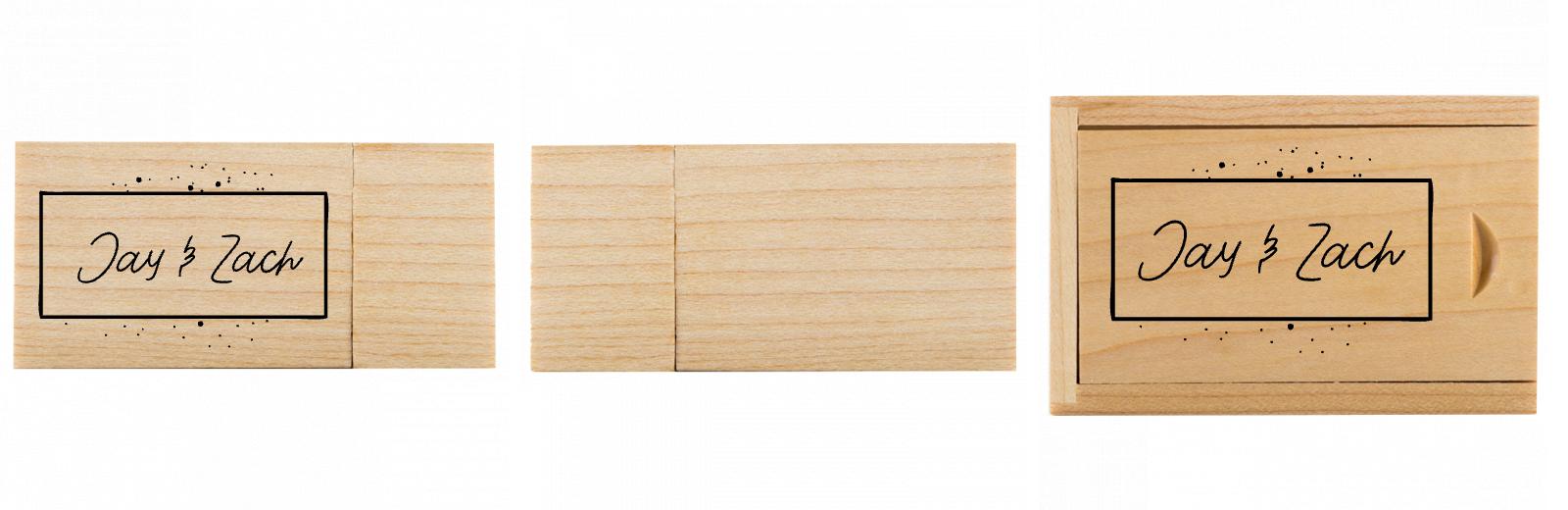 Rectangle USB with slide top box The Photographer's Toolbox PD Custom Product  The Photographer's Toolbox