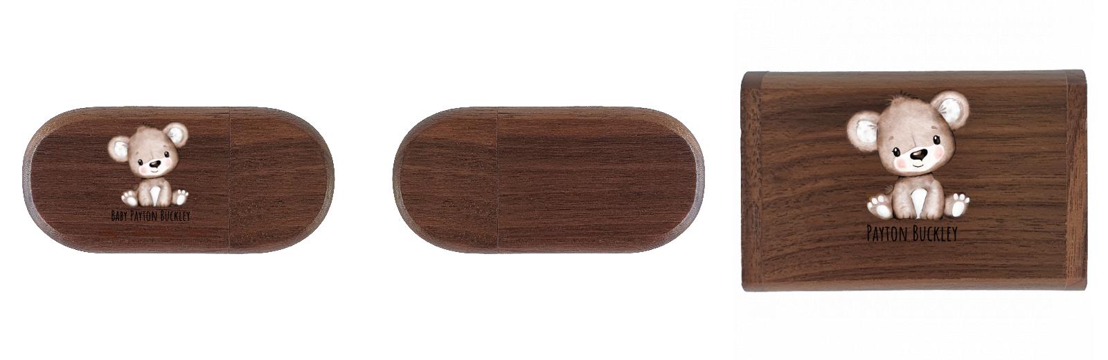 Oval USB with flip top box The Photographer's Toolbox PD Custom Product  The Photographer's Toolbox