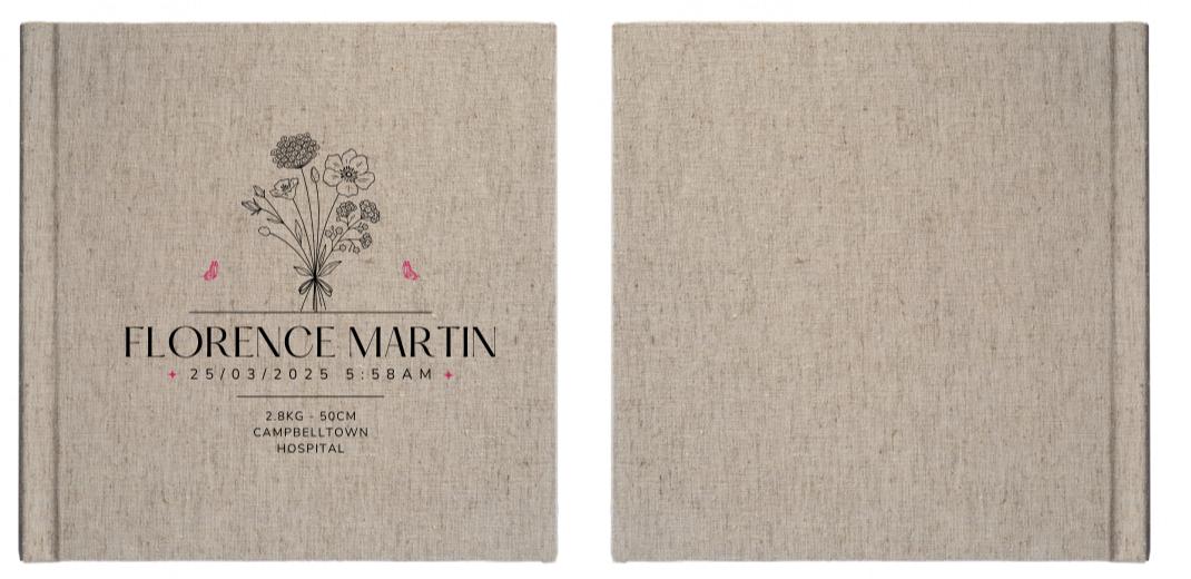 Matted Photo Album -  SQUARE - 10 photos The Photographer's Toolbox PD Custom Product  The Photographer's Toolbox