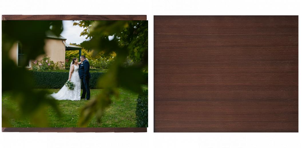 Wooden Box - Large Rectangle &#39;Walnut&#39; (Can hold 6x4&#34;, 7x5&#34;, 6x8&#34;, 10x8&#34; photos) The Photographer's Toolbox PD Custom Product  The Photographer's Toolbox