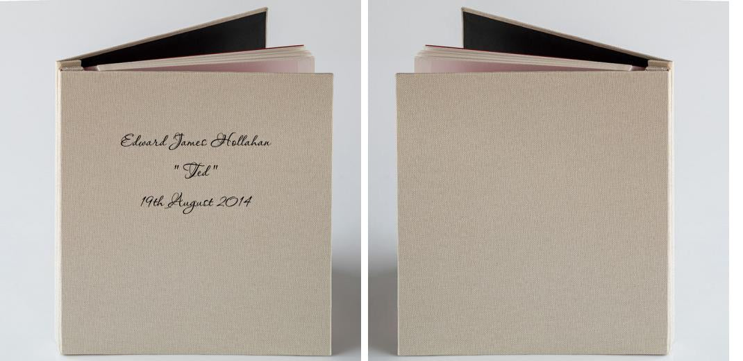 Photo Album: Self Adhesive -Fabric Cover The Photographer's Toolbox PD Custom Product  The Photographer's Toolbox