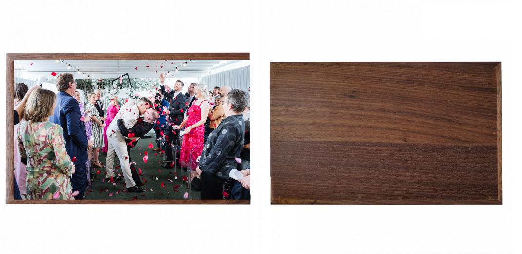 Wooden Box - Rectangle &#39;Walnut&#39; (Can hold 6x4&#34; or 7x5&#34; photos) The Photographer's Toolbox PD Custom Product  The Photographer's Toolbox