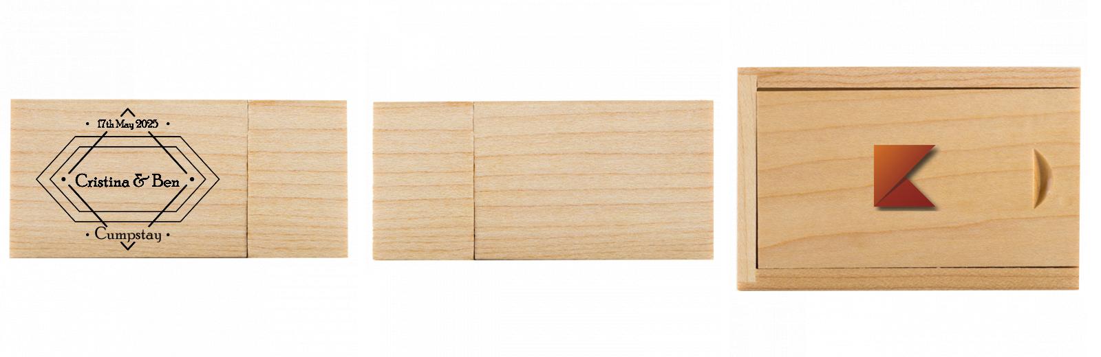 Rectangle USB with slide top box The Photographer's Toolbox PD Custom Product  The Photographer's Toolbox