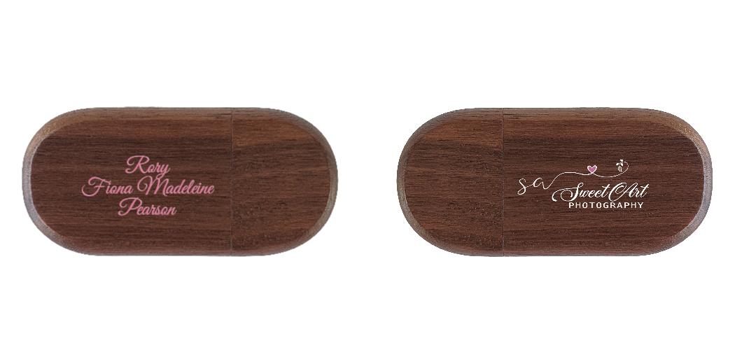 Oval USB Without Box The Photographer's Toolbox PD Custom Product  The Photographer's Toolbox