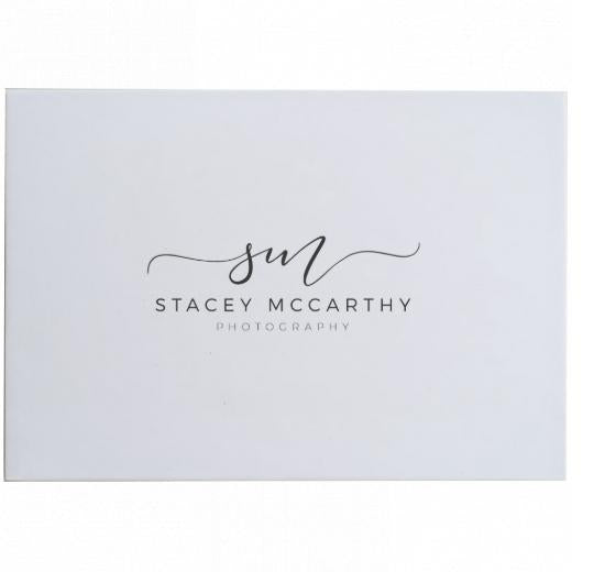 Black or White Print Box with FREE Lid Printing - Can hold 6x4" or 7x5" photos. The Photographer's Toolbox PD Custom Product  The Photographer's Toolbox