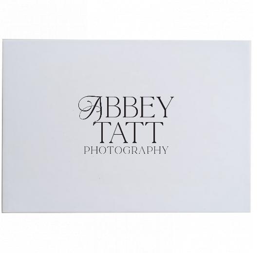 Black or White Print Box with FREE Lid Printing - Can hold 6x4" or 7x5" photos. The Photographer's Toolbox PD Custom Product  The Photographer's Toolbox