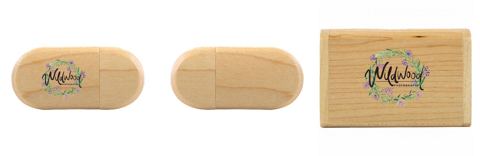 Oval USB with flip top box The Photographer's Toolbox PD Custom Product  The Photographer's Toolbox