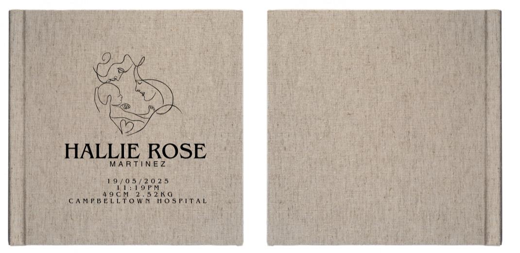 Matted Photo Album -  SQUARE - 10 photos The Photographer's Toolbox PD Custom Product  The Photographer's Toolbox