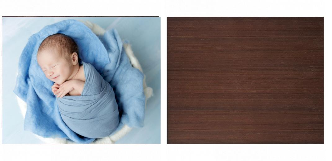 Wooden Box - Large Rectangle &#39;Walnut&#39; (Can hold 6x4&#34;, 7x5&#34;, 6x8&#34;, 10x8&#34; photos) The Photographer's Toolbox PD Custom Product  The Photographer's Toolbox