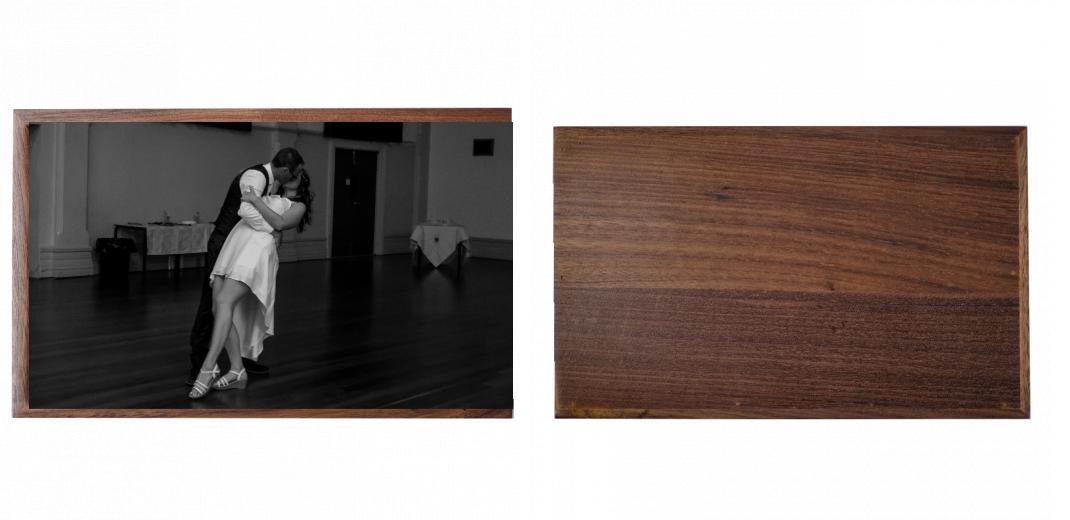 Wooden Box - Rectangle &#39;Walnut&#39; (Can hold 6x4&#34; or 7x5&#34; photos) The Photographer's Toolbox PD Custom Product  The Photographer's Toolbox