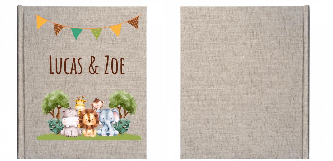 Matted Photo Album: 5x7&#34; - 6 Photo - VERTICAL The Photographer's Toolbox PD Custom Product  The Photographer's Toolbox