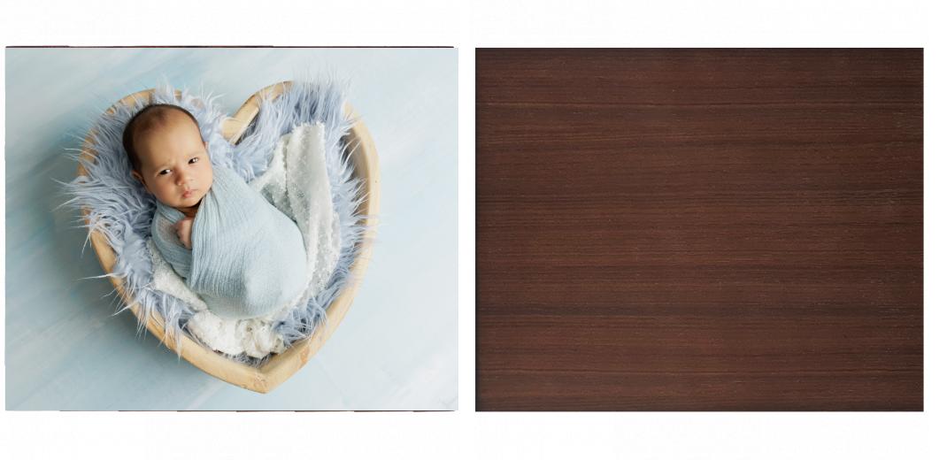 Wooden Box - Large Rectangle &#39;Walnut&#39; (Can hold 6x4&#34;, 7x5&#34;, 6x8&#34;, 10x8&#34; photos) The Photographer's Toolbox PD Custom Product  The Photographer's Toolbox