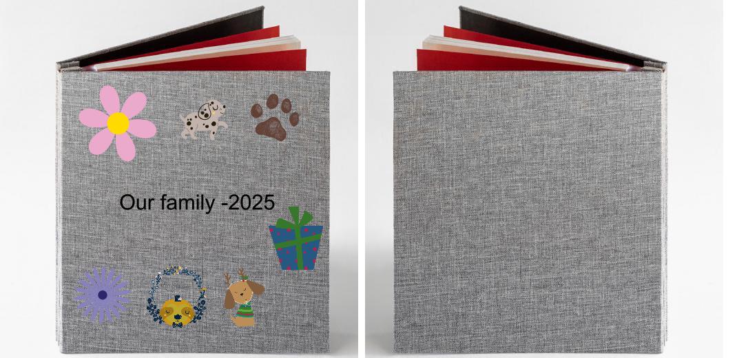 Photo Album: Self Adhesive -Fabric Cover The Photographer's Toolbox PD Custom Product  The Photographer's Toolbox