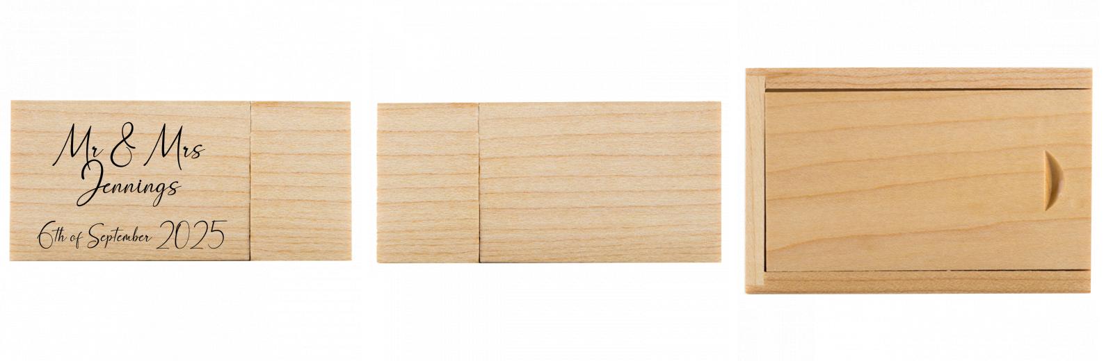 Rectangle USB with slide top box The Photographer's Toolbox PD Custom Product  The Photographer's Toolbox