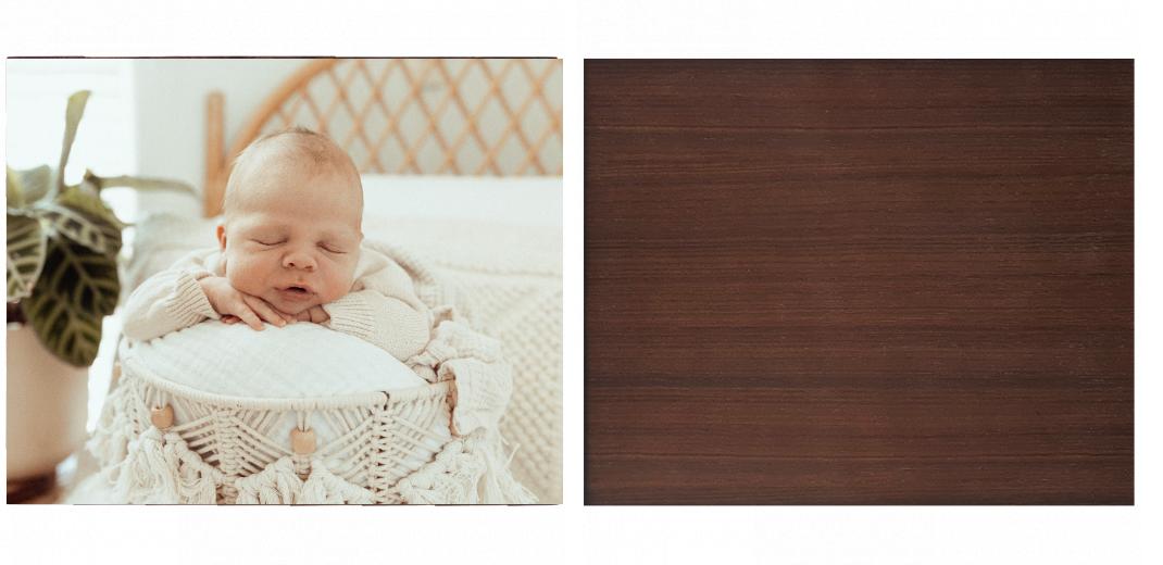 Wooden Box - Large Rectangle &#39;Walnut&#39; (Can hold 6x4&#34;, 7x5&#34;, 6x8&#34;, 10x8&#34; photos) The Photographer's Toolbox PD Custom Product  The Photographer's Toolbox