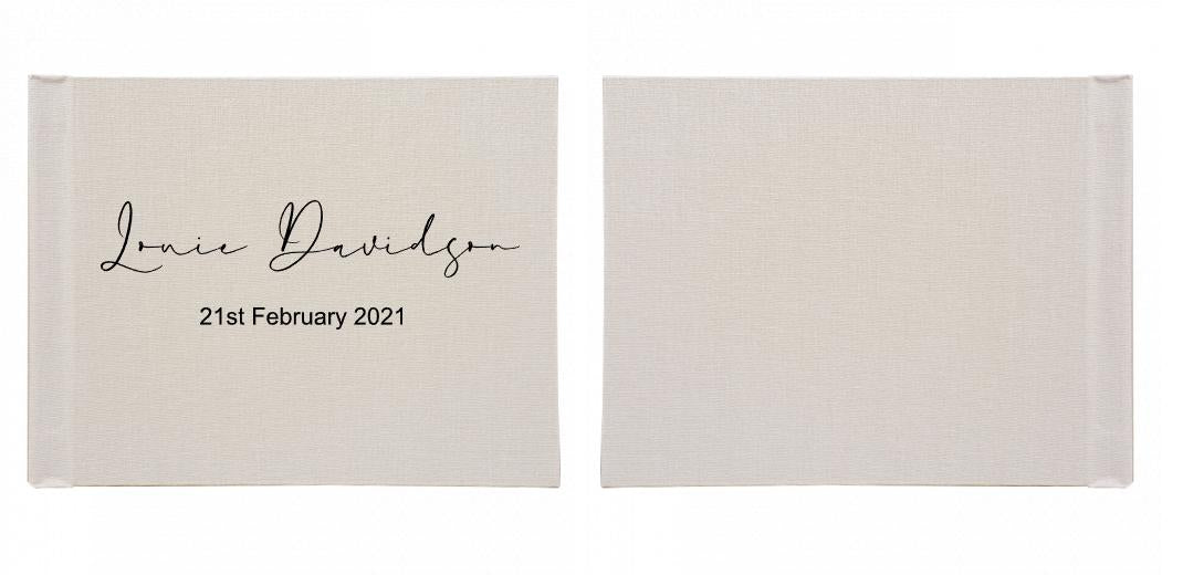 Matted Photo Albums: 7X5&#34; - 10 Photo - HORIZONTAL The Photographer's Toolbox PD Custom Product  The Photographer's Toolbox