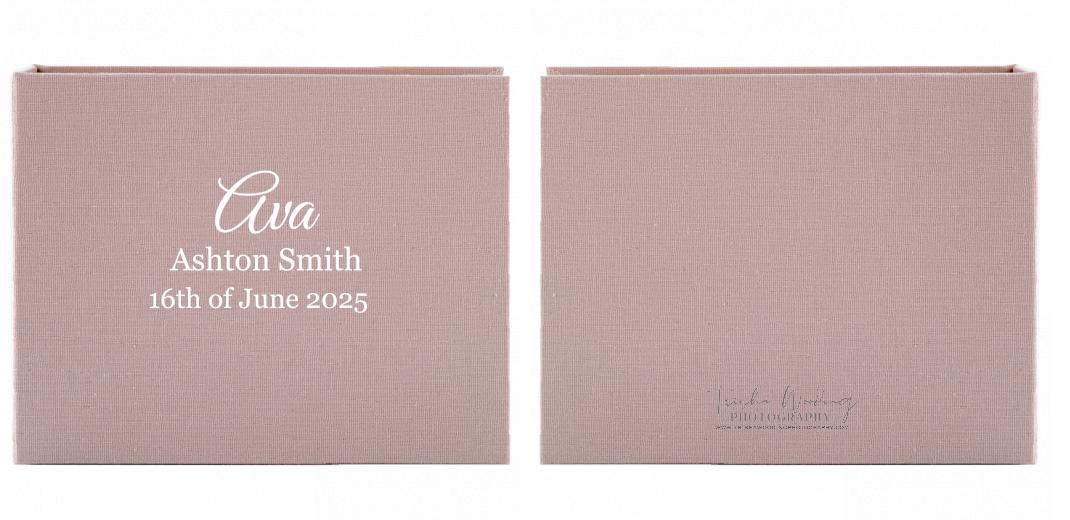 Medium Portrait Box: Can hold 6x4&#34; or 7x5&#34; - (optional space underneath) The Photographer's Toolbox PD Custom Product  The Photographer's Toolbox