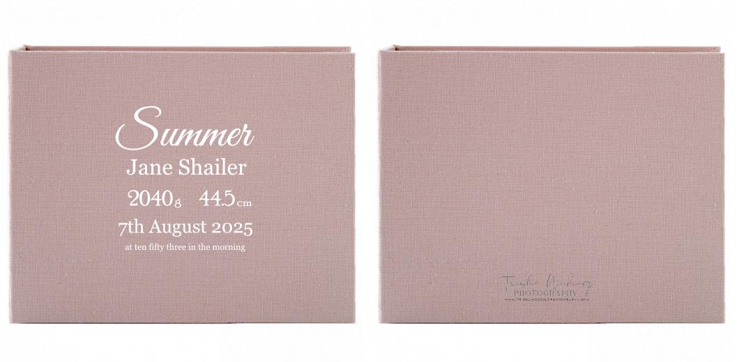 Medium Portrait Box: Can hold 6x4&#34; or 7x5&#34; - (optional space underneath) The Photographer's Toolbox PD Custom Product  The Photographer's Toolbox