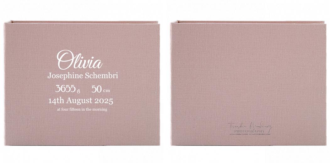 Medium Portrait Box: Can hold 6x4&#34; or 7x5&#34; - (optional space underneath) The Photographer's Toolbox PD Custom Product  The Photographer's Toolbox