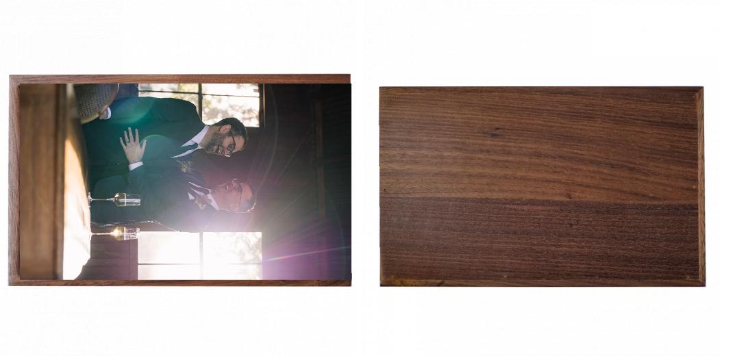 Wooden Box - Rectangle &#39;Walnut&#39; (Can hold 6x4&#34; or 7x5&#34; photos) The Photographer's Toolbox PD Custom Product  The Photographer's Toolbox
