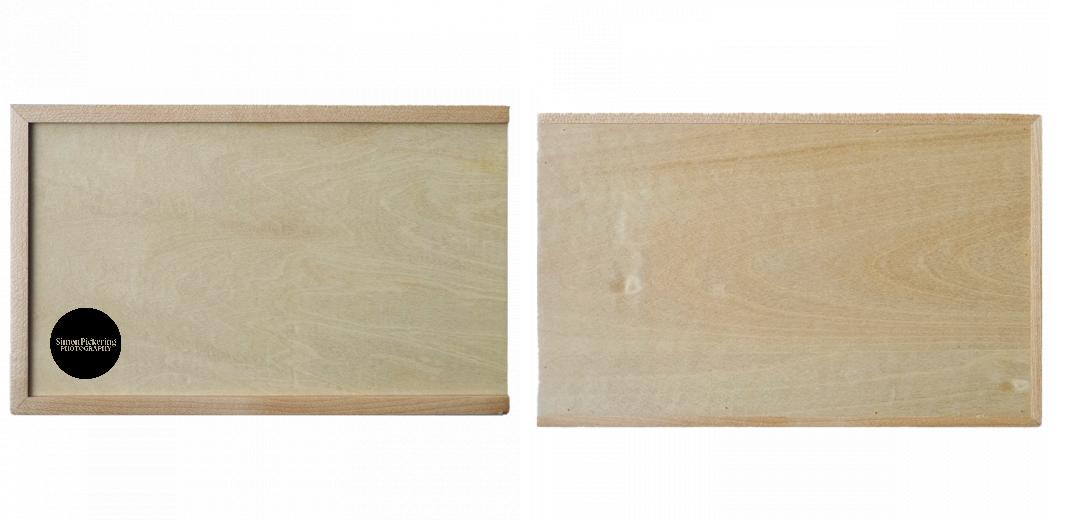 Wooden Box - Rectangle &#39;Maple&#39; (Can hold 6x4&#34; or 7x5&#34; photos) The Photographer's Toolbox PD Custom Product  The Photographer's Toolbox