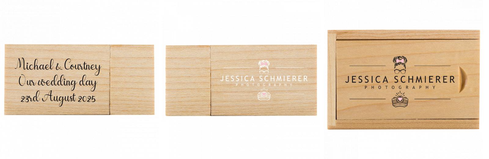 Rectangle USB with slide top box The Photographer's Toolbox PD Custom Product  The Photographer's Toolbox