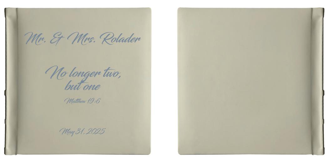 Square Mat IVORY - 24 &#34;sides&#34; The Photographer's Toolbox PD Custom Product  The Photographer's Toolbox