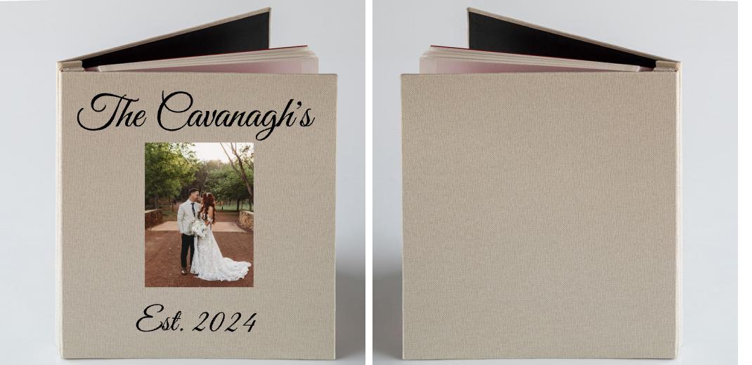 Photo Album: Self Adhesive -Fabric Cover The Photographer's Toolbox PD Custom Product  The Photographer's Toolbox