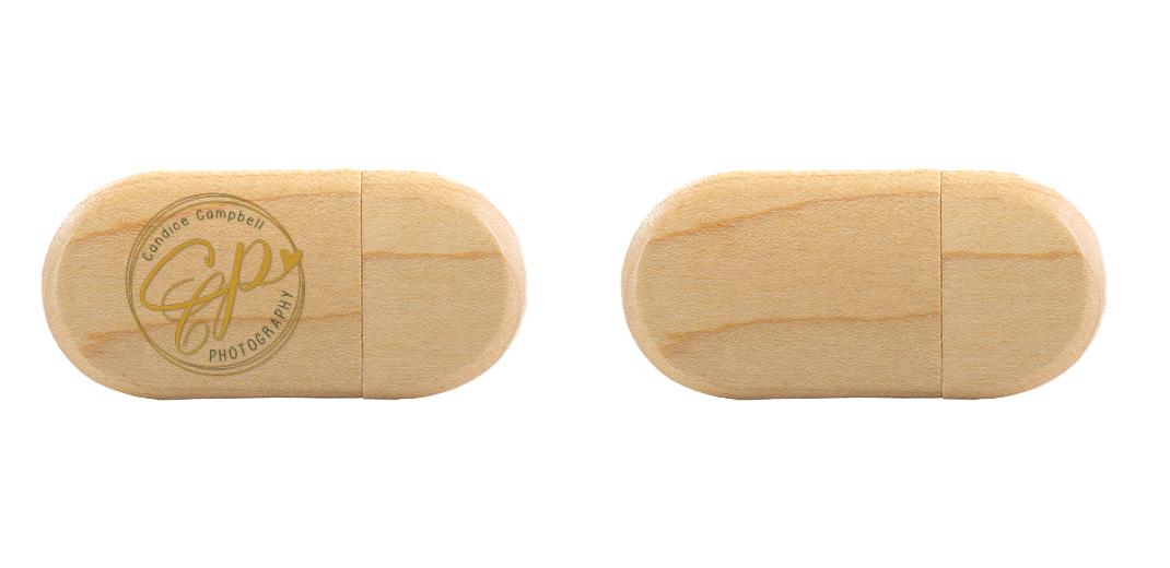 Oval USB Without Box The Photographer's Toolbox PD Custom Product  The Photographer's Toolbox