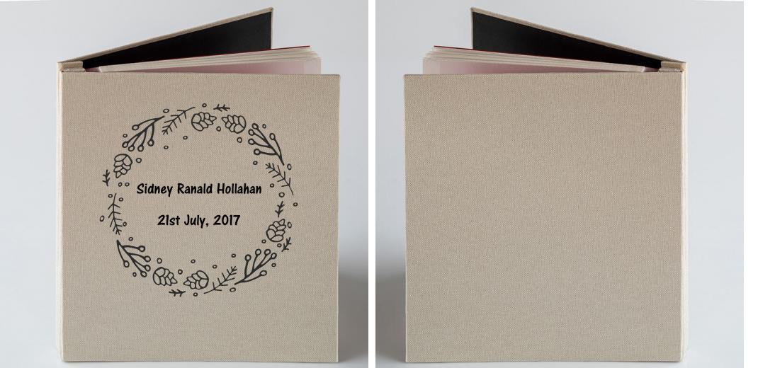 Photo Album: Self Adhesive -Fabric Cover The Photographer's Toolbox PD Custom Product  The Photographer's Toolbox