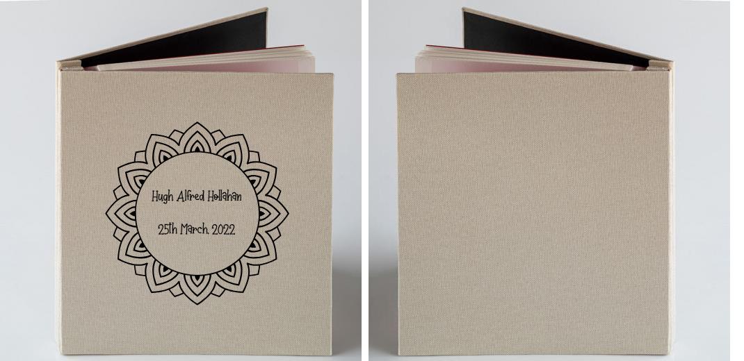 Photo Album: Self Adhesive -Fabric Cover The Photographer's Toolbox PD Custom Product  The Photographer's Toolbox